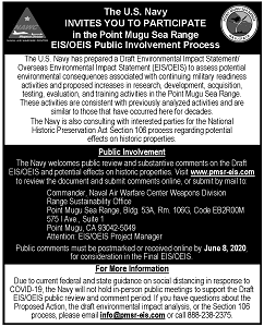 Draft EIS/OEIS Display Advertisement (April 2020)